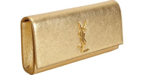 fake ysl gold clutch|authentic ysl handbag clutch.